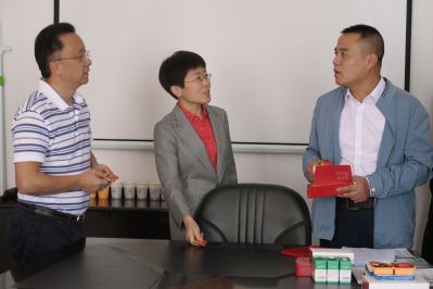 在广福药业有限公司调研