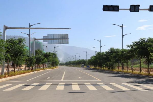 建成通车的园区市政2号路项目