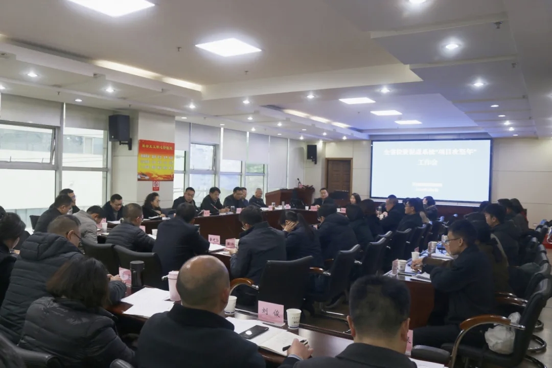 全省投资促进系统召开“项目攻坚年”工作会